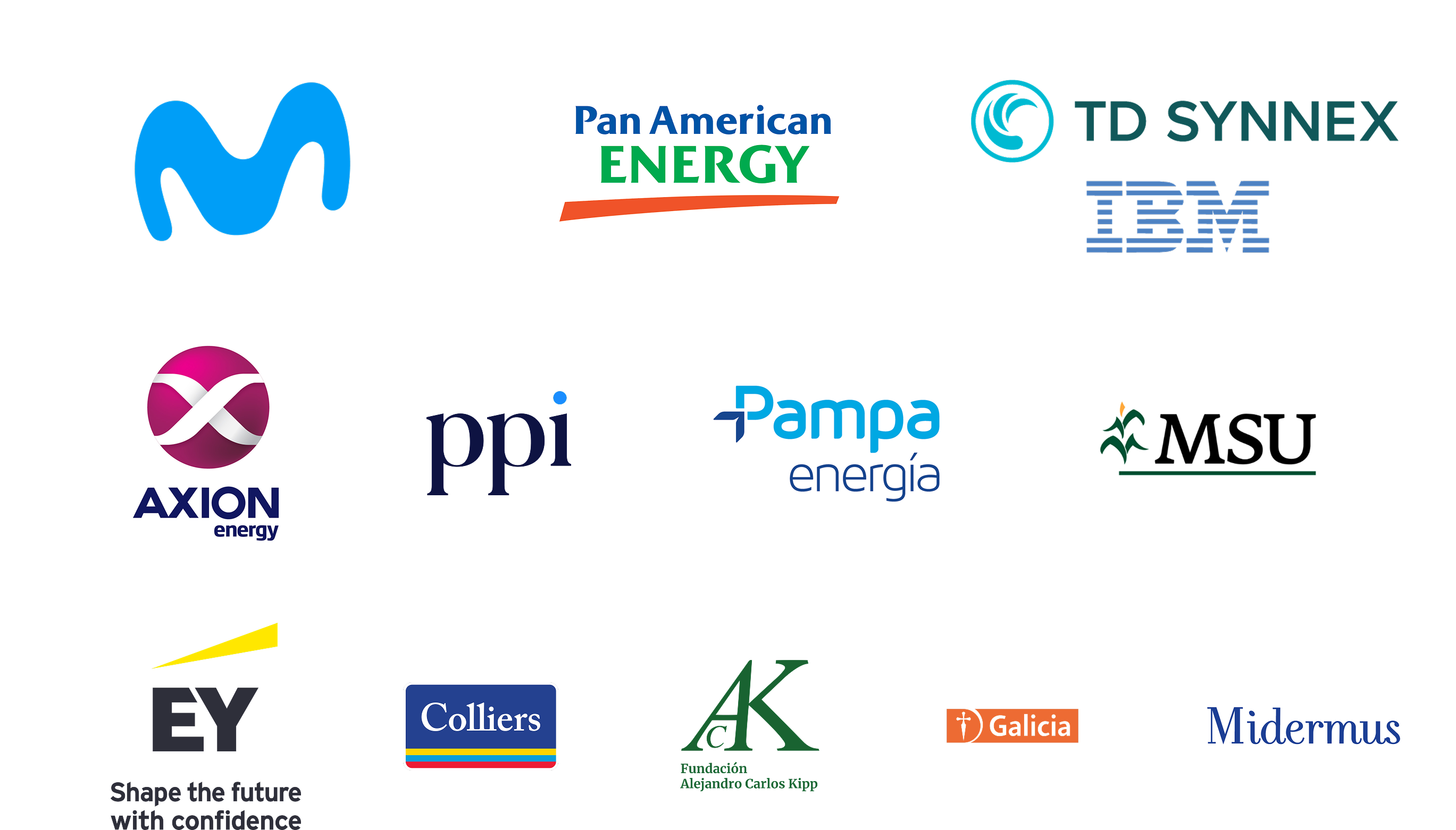 Logos que acompanan a Fundacion Potenciar Solidario