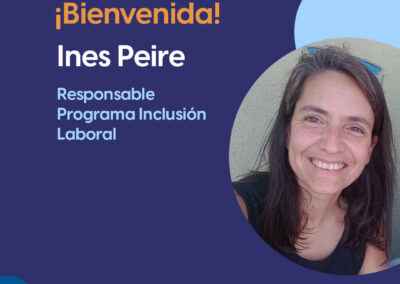 ¡Bienvenida, Ines Peire, nueva líder del programa Inclusión Laboral!