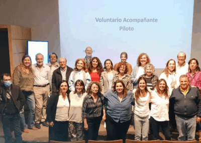 Encuentro presencial sobre el rol del voluntario acompañante