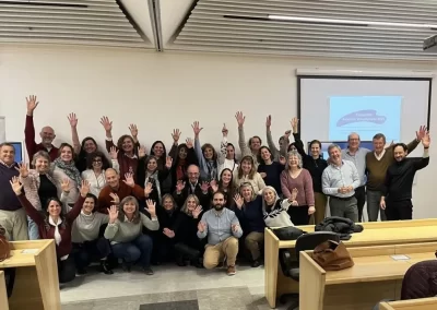 Encuentro de avances con voluntarios