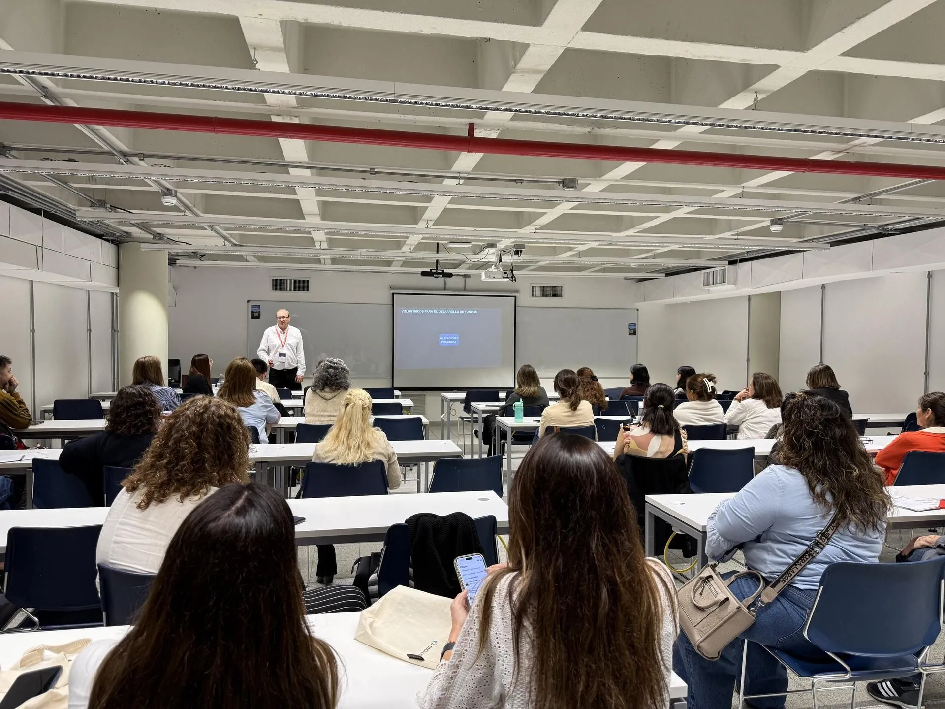 Fundación Potenciar Solidario en el Congreso AEDROS